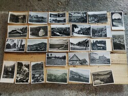 80 darab képeslap 1930-1950