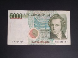 Olaszország 5000 Lire 1985 F