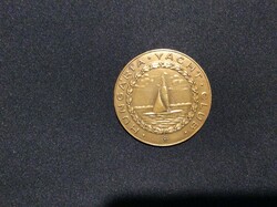 Commemorative medal for the blue ribbon of Balaton
