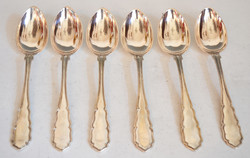 Silver 6-piece large spoon in a set (nf14)