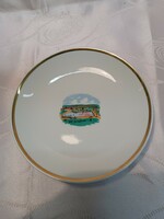 Hollóháza porcelain decorative plate 