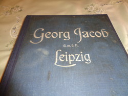 Georg jacob gmbh leipzig 1911. Catalogue.