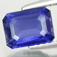 Beautiful! Real, 100% product. Violet blue iolite (cordierite) gemstone 0.90 ct (vvs) value: HUF 40,500!