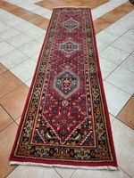 Indo herati kézi csomózású 80x300 gyapjú perzsa futó szőnyeg MZ_171