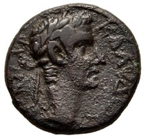 CLAUDIUS & Zeus i.sz.41-54 bronz, Római Birodalom Provincia PHRYGIA