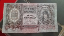 1943 1000 pengő Aunc