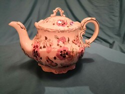 Zsolnay teapot with a butterfly pattern, slight mosaic ...