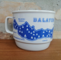 Zsolnay retro mug _ balaton