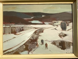 Sándor Nagy Ernő - winter hunting