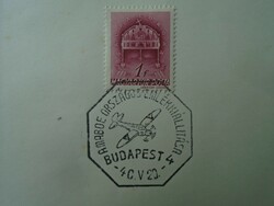 ZA451.105  Emlékbélyegzés  -A MABOE Országos Emlékkiállítása 1940 Budapest 4