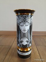Hollóházi Szász Endre Forma 1 porcelán váza