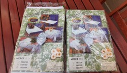2 jacquard tablecloths, new, unopened packaging (srz.97)