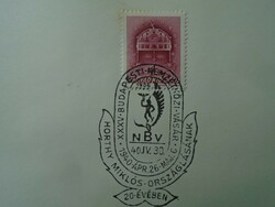 Za451.72 Commemorative stamp - international fair, Budapest 1940 on the 20th anniversary of Miklós Horthy's statehood