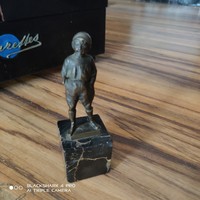 Bronz szobrocska