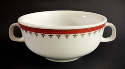Alföldi display case double-edged soup cup red gold
