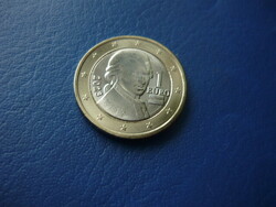 Austria 1 euro 2023 Mozart! Ouch! Bimetal! Rare!