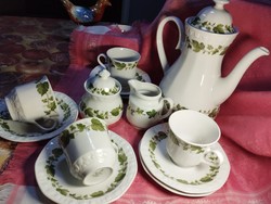 Beautiful porcelain coffee set for 4 people