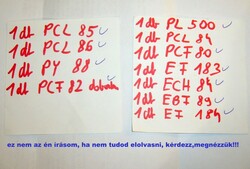 ELEKTRONCSŐ PCL85 - régi antik vintage-rl1-MPL csomagautomatába is mehet - 47971681941