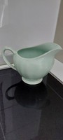 Angol porcelán antik tejszín kiöntő türkíz