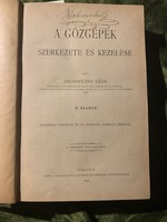 Jalsoviczky Géza: A gözgépek szerkezete és kezelése  / 1896