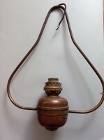 3 antique bronze petroleum ceiling lamps are negotiable
