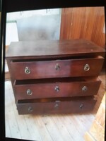 Bieder chest of drawers, bed and linen cupboard