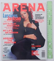Arena magazine 97/12 janet jackson ulrika jonnson steve collins cameron diaz quincy jones mary j blig