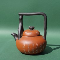 Eredeti kínai Yixing agyag kerámia kanna kézzel készült kínai teáskanna