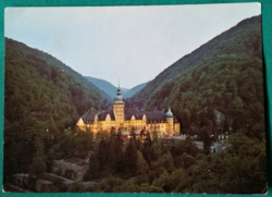 Lillafüred, palace hostel, Sot resort, used postcard, 1982