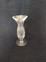 Antique glass crystal vase