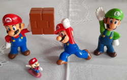 Super Mario és Luigi  figura 4 db