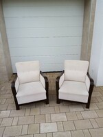 A couple of beautiful art deco armchairs