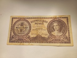 1946-os 1 Milliárd pengő VF+