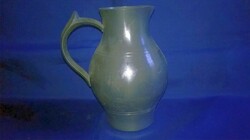 Older pewter wine jug