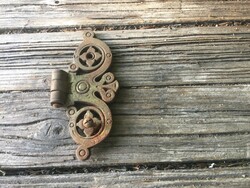 Decorative small copper door furniture hinge