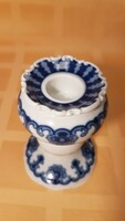 From HUF 1! Wallendorf, echt cobalt porcelain candle holder, flawless, miracle blue, 11.2 cm