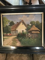 Gyula Zorkóczy's picture of village life