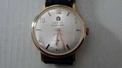 Omega, Italian, mechanical, not Swiss, thickly gilded