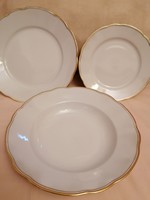 Bohémia ,csehszlovák tányérok (12 lapos,12 mély, 18 süteményes)