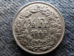 Switzerland .835 Silver 1/2 franc 1944 b (id73393)