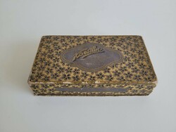 Régi bonbonos doboz Koestlin Renée Bonbons vintage papírdoboz