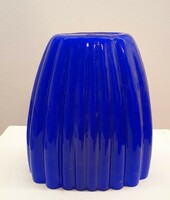 Royal blue Italian design lamp shade