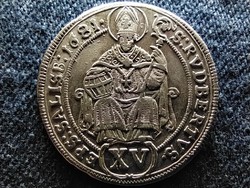 Austria max gandolf von kuenburg (1668-1687) silver 15 pennies 1681 (id57777)