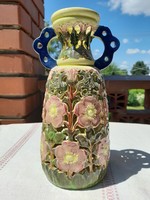 Art Nouveau ceramic vase by Emil Fischer