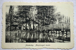 Jászberény - Margitsziget detail / old postcard Polish j fózis, nagytózsde bp 1917/21.