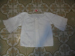 Vintage white Madeira women's shirt, blouse