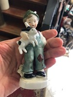 German porcelain work, 14 cm in size, perfect piece.