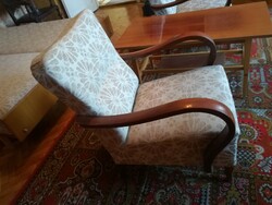 Pair of art deco or mid-century armchairs, beautiful, good condition