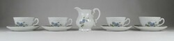 1N132 Zsolnay porcelain coffee set for 4 people