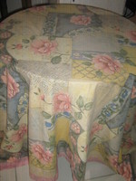 Beautiful vintage style floral huge bedspread